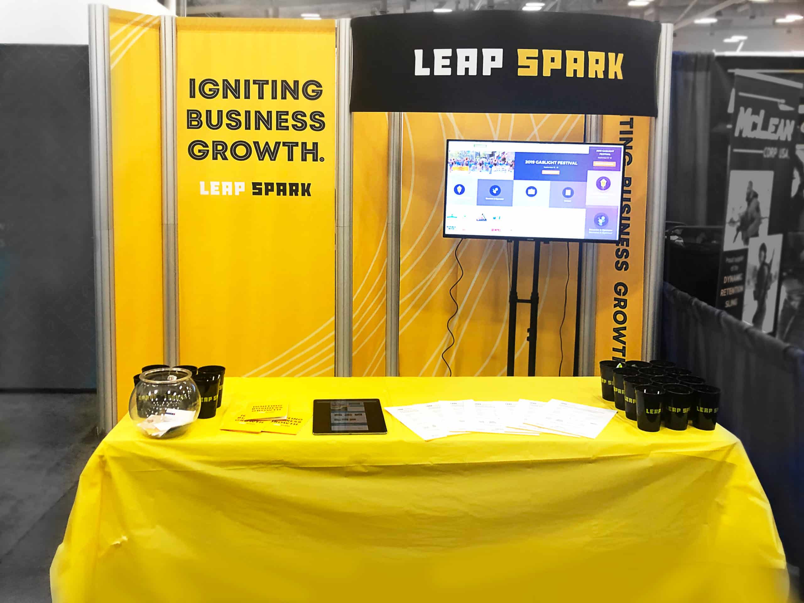 (spark) booth at Expo