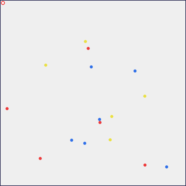 dots on a page - phaser game example