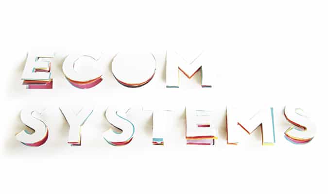 Ecommerce systems header