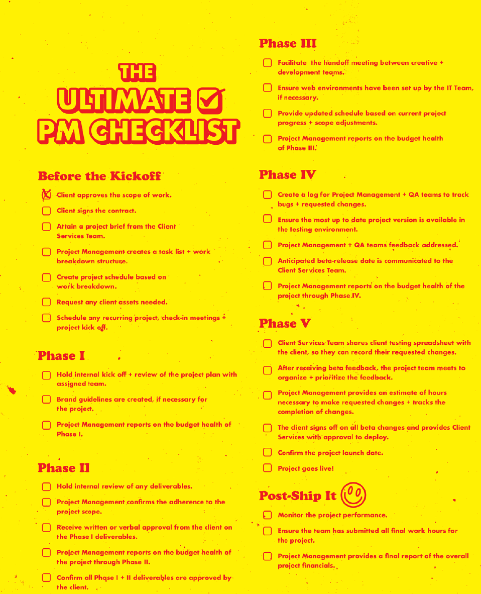 ultimate-pm-checklist